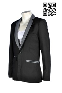 BS345 tailor group suits uniform  Male suit jacket  Men's suits supplier HK